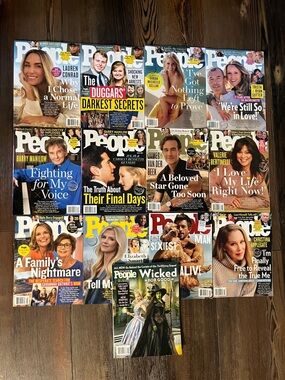 People Magazine Lot of 13 (New/Unread)